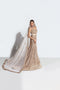 Fahad Hussayn E-Storepk dress Beige / Net / Gown LAVCETTE
