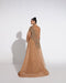 Fahad Hussayn E-Storepk dress Coffee Gold / Net / Gown ISALYN