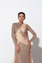 Fahad Hussayn E-Storepk dress Faded Pink / Net / Gown VALDORIN