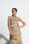 Fahad Hussayn E-Storepk dress Gold / Net / Gown DAREY