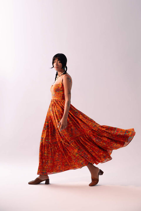 Fahad Hussayn E-Storepk dress Lawn / Multi Buhana