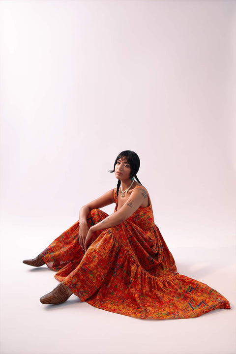 Fahad Hussayn E-Storepk dress Lawn / Multi Buhana