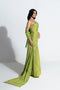 Fahad Hussayn E-Storepk dress Lime Green / Net / Gown KYMARA