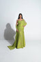 Fahad Hussayn E-Storepk dress Lime Green / Net / Gown KYMARA