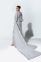 Fahad Hussayn E-Storepk dress Silver / Net / Gown SDLANTHER