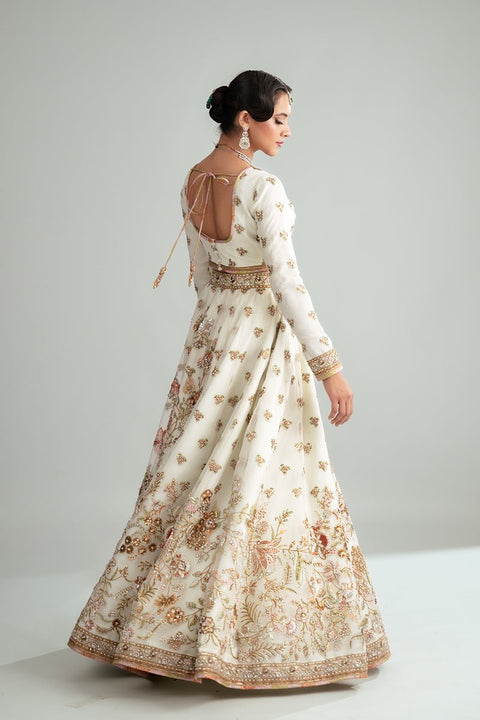 Fahad Hussayn E-Storepk G ad 29 Dec 24 Light Aqua / organza / Lehenga Choli SANGINI