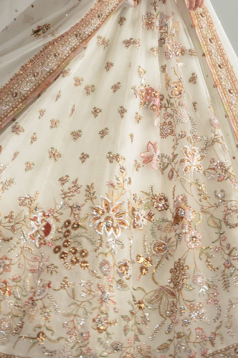 Fahad Hussayn E-Storepk G ad 29 Dec 24 Light Aqua / organza / Lehenga Choli SANGINI