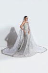 Fahad Hussayn E-Storepk G ad 29 Dec 24 Silver / Net / Gown ROSALIE