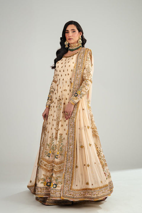 Fahad Hussayn E-Storepk Gharoli ivory / organza / Anarkali PARIDAN