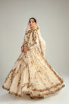Fahad Hussayn E-Storepk Gharoli off white / organza / Anarkali CHANAKPUR