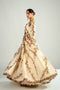 Fahad Hussayn E-Storepk Gharoli off white / organza / Anarkali CHANAKPUR