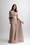 Fahad Hussayn E-Storepk Icon with Amna Babar Beige / Silk / Western SHASTRA