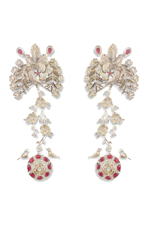 Fahad Hussayn E-Storepk Jewels Medium / Silver / Brass Maxim