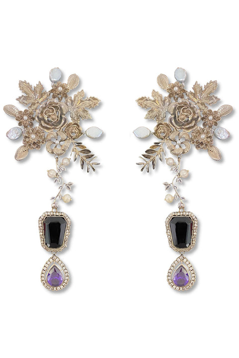 Fahad Hussayn E-Storepk Jewels Medium / Silver / Brass Rudraa