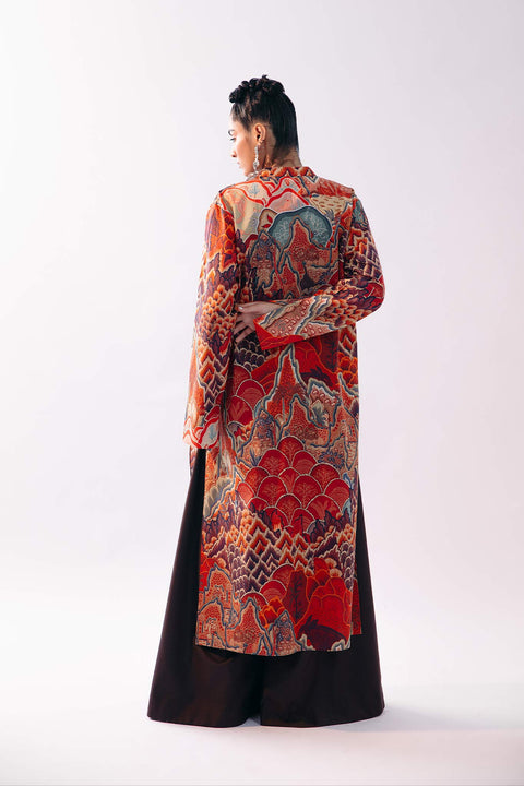 Fahad Hussayn E-Storepk Kurta Multi / Lawn Holata