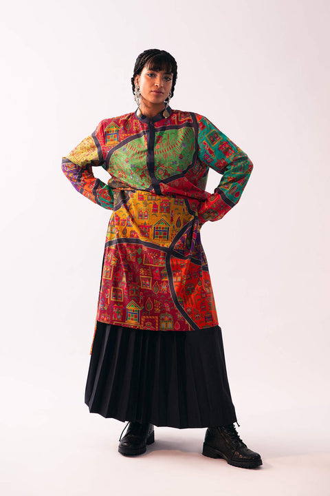 Fahad Hussayn E-Storepk Kurta Multi / Lawn Poznati