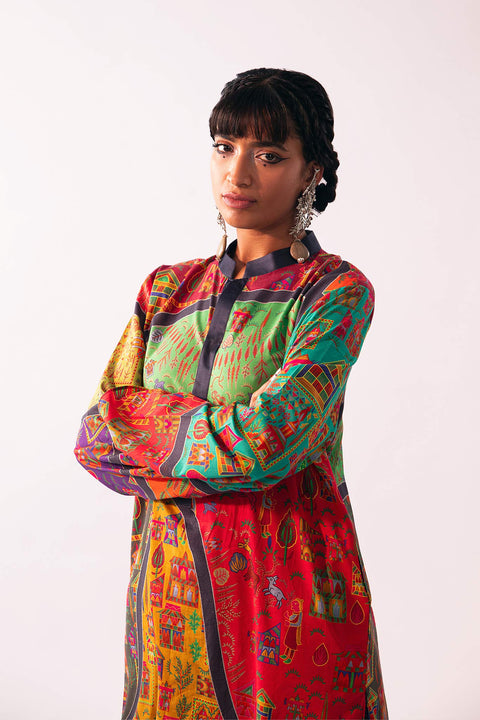 Fahad Hussayn E-Storepk Kurta Multi / Lawn Poznati