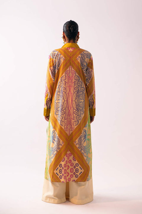 Fahad Hussayn E-Storepk Kurta Multi / Lawn Stift Kurta