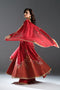 Fahad Hussayn E-Storepk Stitched Standard / Red / Lawn / Chiffon SPIRE