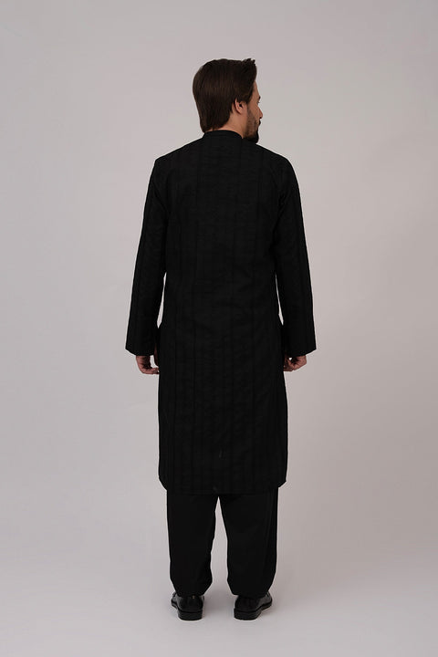 Fahad Hussayn E-Storepk Unstitched/Stitched Standard / Black / Cotton Adib