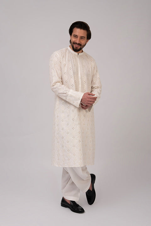 Fahad Hussayn E-Storepk Unstitched/Stitched Standard / White / Cotton Farhad