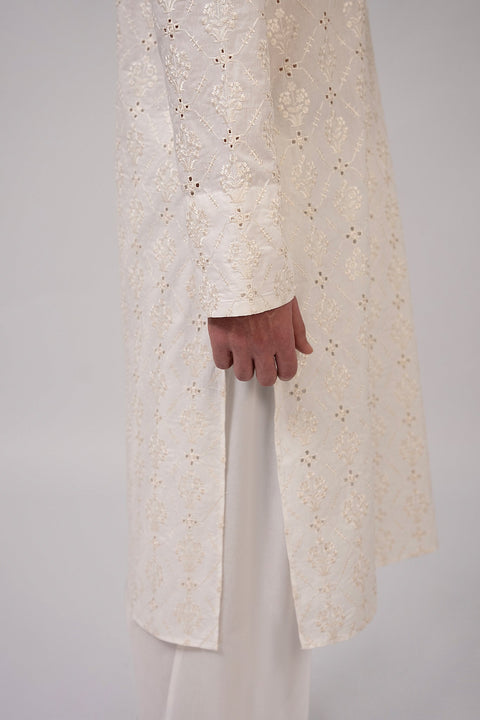 Fahad Hussayn E-Storepk Unstitched/Stitched Standard / White / Cotton Farhad