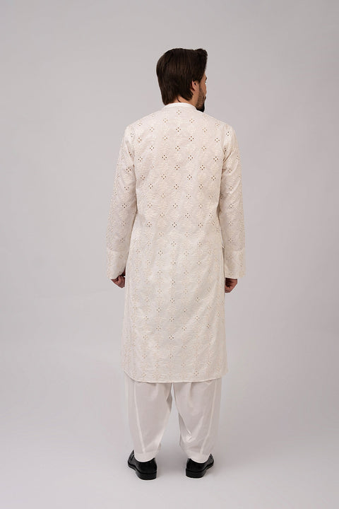 Fahad Hussayn E-Storepk Unstitched/Stitched Standard / White / Cotton Farhad