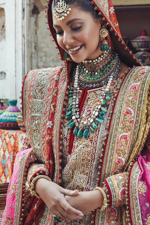 PRINT MUSEUM Unstitched/Stitched AMAARA VATI SILK LUXURY COUTURE