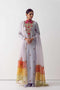 Fahad Hussayn E-Storepk Lavandar / Raw silk / Organza / Classic / Long shirt MARAATI