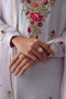 Fahad Hussayn E-Storepk Lavandar / Raw silk / Organza / Classic / Long shirt MARAATI