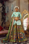 Fahad Hussayn E-Storepk Unstitched/Stitched TURQOISE/ ICE BLUE BHINMAAL
