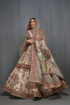 Fahad Hussayn Unstitched IVORY DHOLPUR