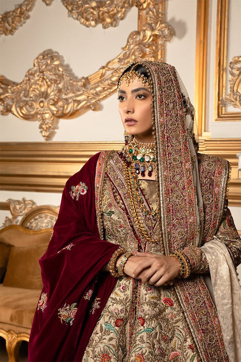 Fahad Hussayn Unstitched IVORY DHOLPUR