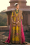 Fahad Hussayn Unstitched LIME GREEN DEEPALI