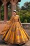 Fahad Hussayn Unstitched MUSTARD YELLOW MATHURA