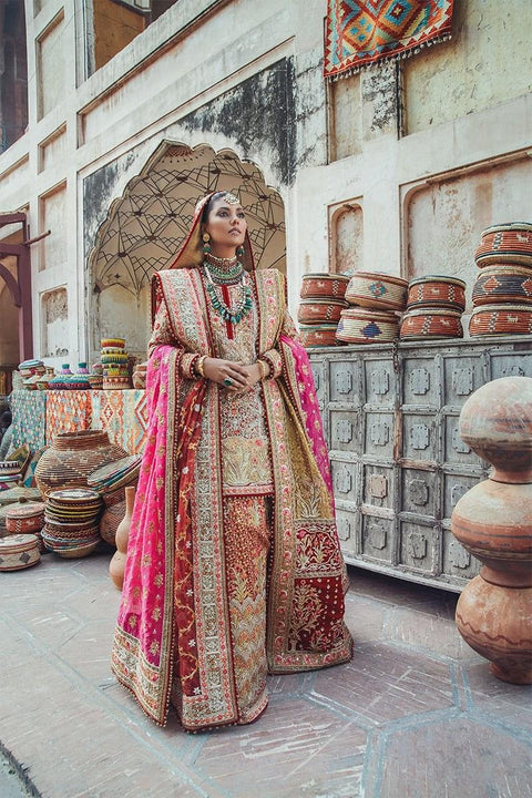 PRINT MUSEUM Unstitched/Stitched Red AMAARA VATI